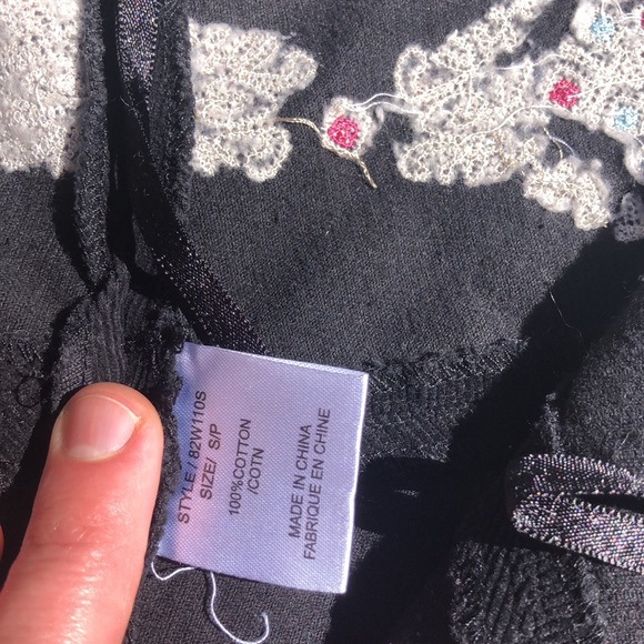 Boho corduroy embroidered skirt - Picture 7 of 7